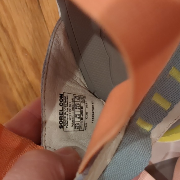 Sorel Explorer Blitz Multi-strap Sandals - Paradiso Peach/Peach Blossom 10.5 - Picture 10 of 17